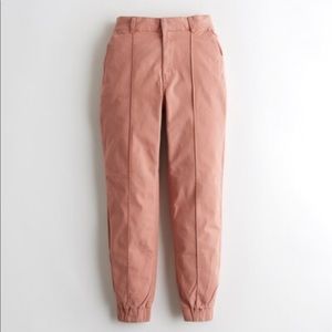 hollister ultra high rise utility joggers